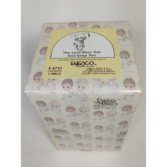 Precious Moments "The Lord Bless You and Keep You" Graduate Girl E-4721 - Picture 9 of 14